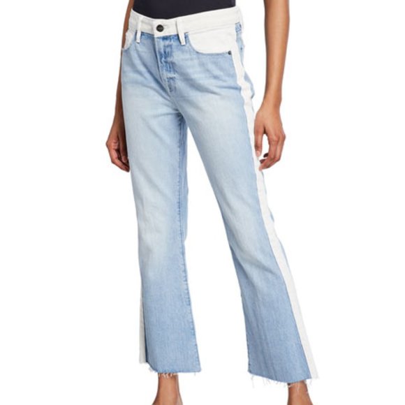 FRAME Le Crop Mini Boot Jeans - Picture 2 of 12